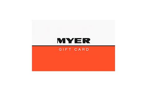 myer gift cards on sale